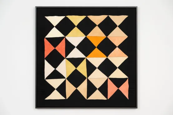 Untitled Hourglass III by Yto Barrada contemporary artwork Textile