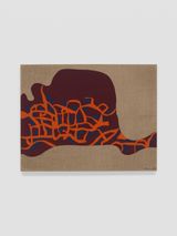 Rossoscuro  arancio by Carla Accardi contemporary artwork painting