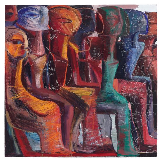 Untitled by Tincuta Marin contemporary artwork Painting