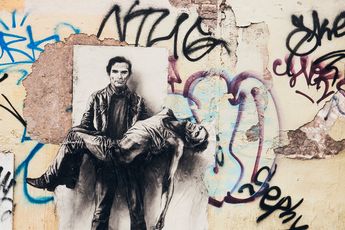 Contemporary art exhibition Ernest Pignon-Ernest Recent Prints at Galerie Lelong 13 Rue de Teheran Paris France