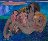 Gesammelte Kopfe by Shanee Roe contemporary artwork painting