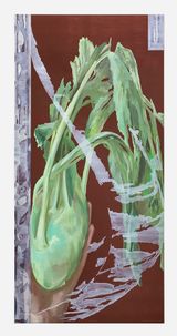 Sticky Enhancers by Gabriele Adomaityte contemporary artwork painting works on paper