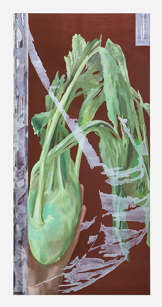Sticky Enhancers by Gabriele Adomaityte contemporary artwork Painting