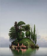 Where the gardener grew by Alexander McKenzie contemporary artwork painting