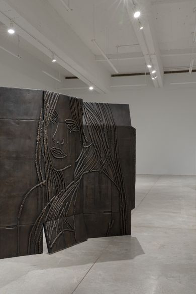 Another Revolutionary Woman: Ghada Amer’s Paravent Girls