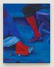 Courting in Red by Joshua Petker contemporary artwork Painting