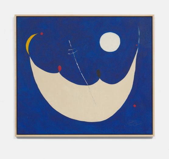 Lone Blue by Boramie Sao contemporary artwork Painting