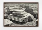Defendere la poesia Poemas sobre ruinas VII I Will Defend Poetry Poems on Ruins VII by Jorge Mendez Blake contemporary artwork Works on Paper