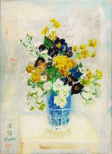 Bouquet de Fleurs by Le Pho contemporary artwork painting