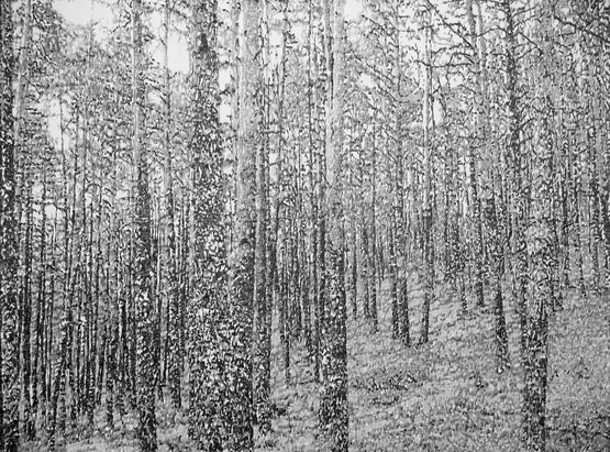 Las Lanzas by Francois Reau contemporary artwork Works on Paper