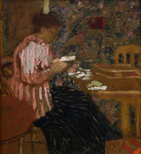 Femme lisant by Edouard Vuillard contemporary artwork Works on Paper