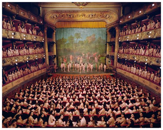 Columbia Bogota Museum of Modern Art by Spencer Tunick contemporary artwork Photography