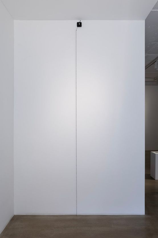 Thread Clock by B. Koh contemporary artwork Sculpture