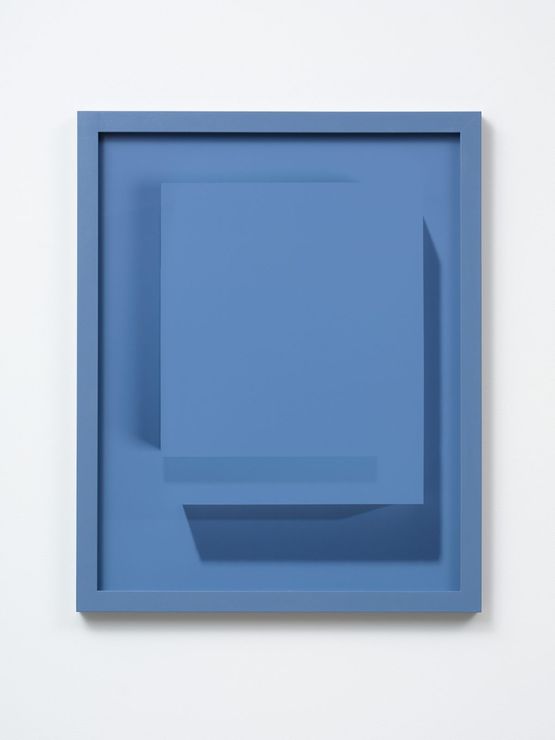 Cascading Blue sky by Shaun Waugh contemporary artwork Print