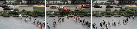 Orchard Road by Hu Jieming contemporary artwork Photography