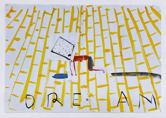Untitled by Rose Wylie contemporary artwork Painting
