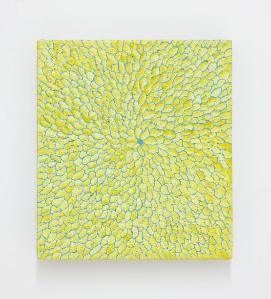 Yellow Flower by Daniel Chen contemporary artwork Painting