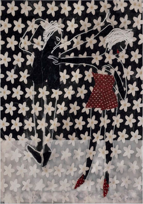 Ay beri bah beri bah by Azade Koker contemporary artwork Painting