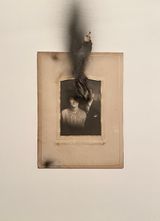 Burn Out From the series Mountain by Lucia Tallova contemporary artwork painting photography print works on paper