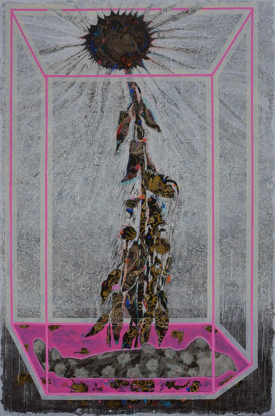 Utopia II by Bui Thanh Tam contemporary artwork Painting