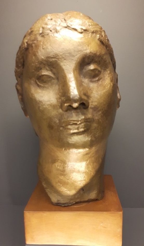 Madchenkopf by Gerhard Marcks contemporary artwork Sculpture