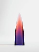 Untitled cylindrical lens by Fred Eversley contemporary artwork sculpture