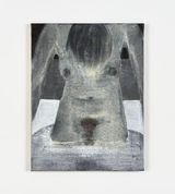 Girl Bath by Merlin James contemporary artwork painting