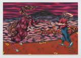 Heart Mountain by Zoe Blue M. contemporary artwork painting