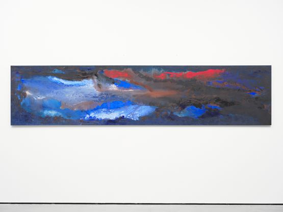 Blue for Miles by Winston Branch contemporary artwork Painting