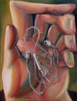 Earworm by Alvin Ong contemporary artwork painting works on paper