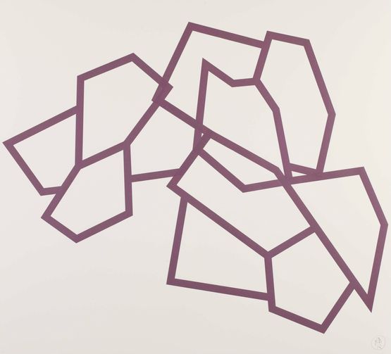 Bamako 32 by Richard Deacon contemporary artwork Print