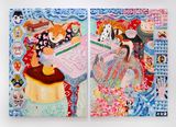The Fox Was Ever the Hunte by WenJue contemporary artwork painting