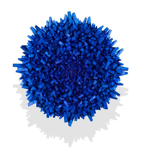 Aggregation17-JL037 Star11 by Chun Kwang Young contemporary artwork Works on Paper