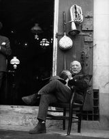 Picasso chez lantiquaire Arles 1959 by Lucien Clergue contemporary artwork photography
