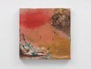 Red Scape by Leiko Ikemura contemporary artwork Painting