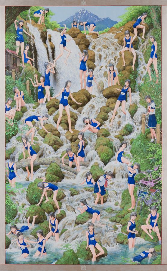 Picture of Waterfall by Aida Makoto contemporary artwork Painting