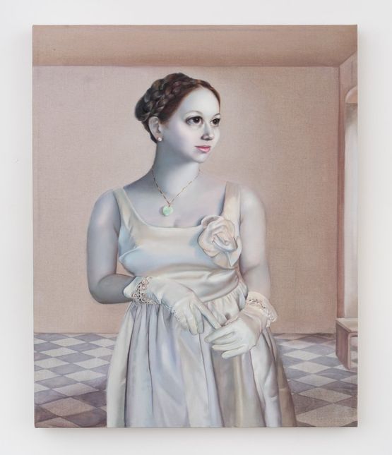 Rose by Hannah Murray contemporary artwork Painting