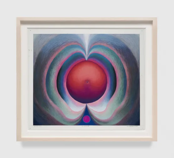 Five Centimeters Dilated by Loie Hollowell contemporary artwork Drawing