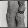Knees with Fist Side View by John Coplans contemporary artwork Photography