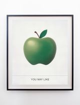 Adam wasnt into It by John Baldessari contemporary artwork print