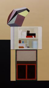 Shelf by Nathalie Du Pasquier contemporary artwork painting works on paper