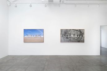 Contemporary art exhibition JR Horizons at Perrotin Los Angeles United States