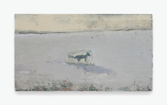 Frozen Fox by Seth Becker contemporary artwork Painting