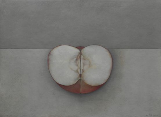 Portrait - Apple No.1 by Shao Fan contemporary artwork Painting