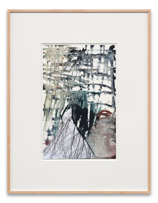 DRFTRS 8916 by Sterling Ruby contemporary artwork Works on Paper