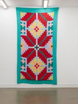 Tivaevae For A Bottled Ocean by Ani ONeill contemporary artwork textile