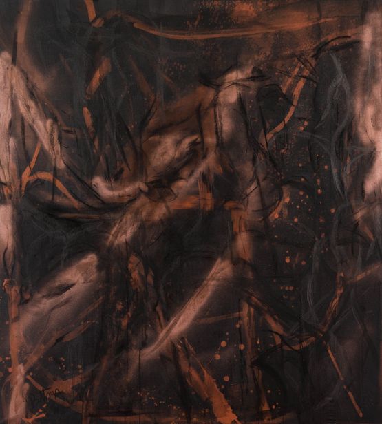 Dotv by Peppi Bottrop contemporary artwork Painting