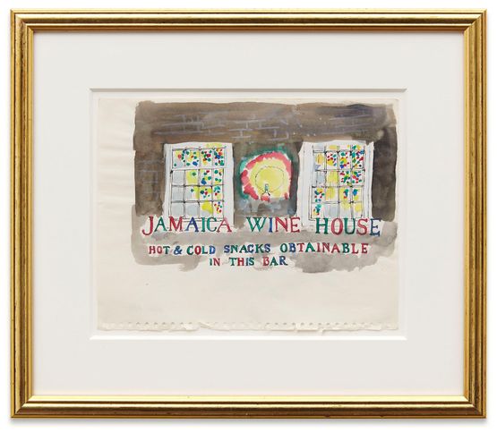 Jamaica Wine HouseOlde London Shops by Karen Kilimnik contemporary artwork Painting