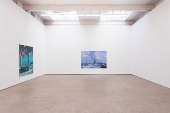Contemporary art exhibition Alex Dordoy PREPOSITIONS at The Modern Institute Airds Lane United Kingdom
