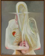 Fasting  by Ling Jian contemporary artwork painting